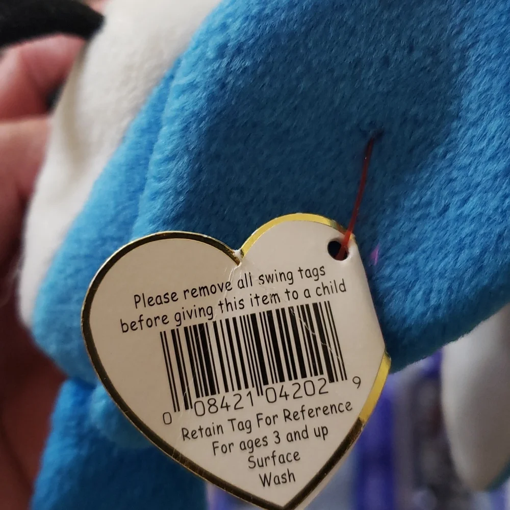 Ty Beanie Baby NWT 1997 ROCKET The Bluejay